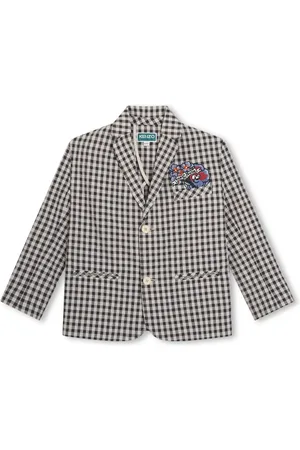 Kenzo Blazer con logo bordado