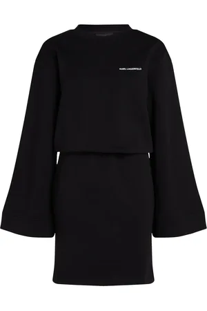 Karl Lagerfeld Vestido corto con mangas anchas
