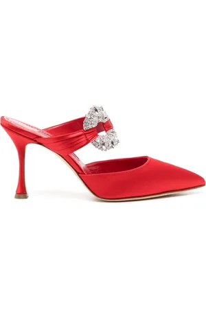 Manolo Blahnik Mules Maidugura con tacón de 90mm