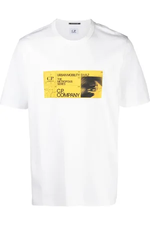 C.P. Company Playera con estampado gráfico