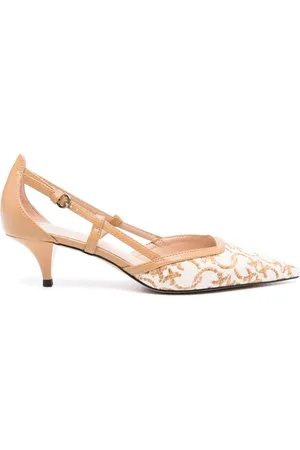 Pinko Zapatillas con motivo Love Bird y tacón de 55mm