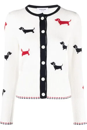 Thom Browne Cárdigan tejido Hector
