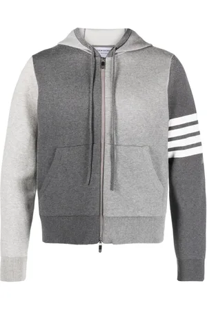Thom Browne Hoodie Turtle Icon con motivo 4-Bar