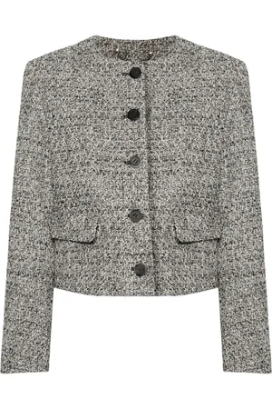 Golden Goose Chamarra corta de bouclé