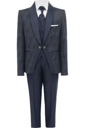 M. Moustache Traje con estampado Damasco