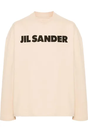 Jil Sander Playera con logo estampado