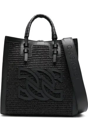 Casadei Tote de rafia Beaurivage