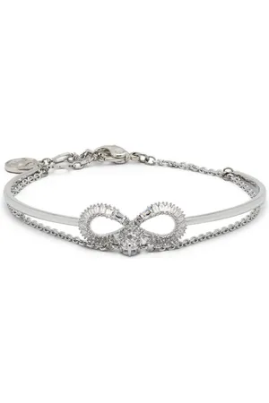 Swarovski Brazalete Hyperbola con detalle de circonio