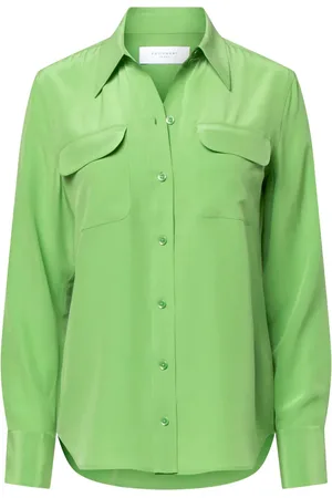 Equipment Camisa de seda Slim Signature