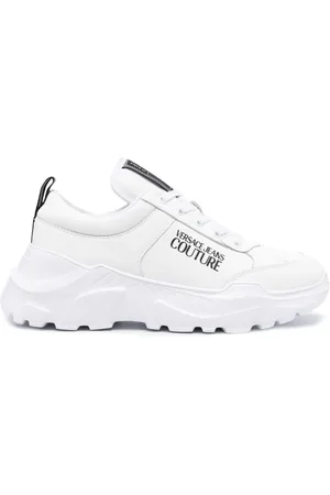 VERSACE Tenis con logo estampado