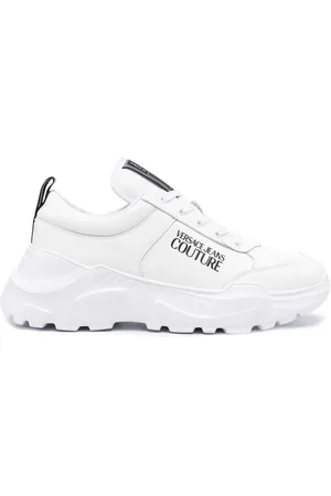 VERSACE Tenis con logo estampado