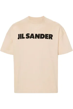 Jil Sander Playera con logo estampado