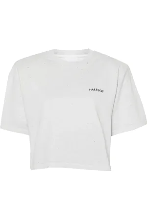Halfboy Playera con efecto envejecido