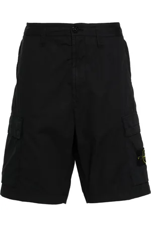 Stone Island Shorts cargo con distintivo Compass