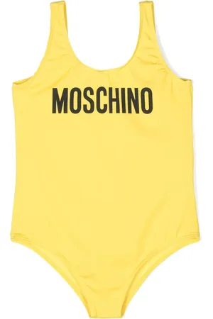 Moschino Traje de baño con logo estampado