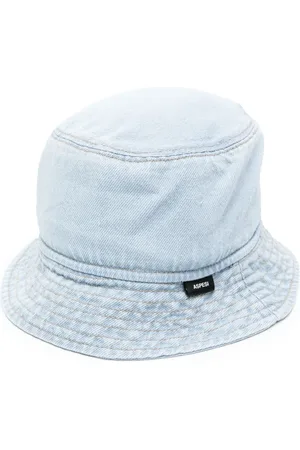Aspesi Gorro de pescador de mezclilla