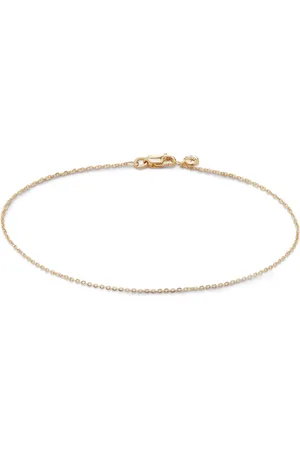 Monica Vinader Pulsera de cadena Super Fine en oro amarillo de 14kt