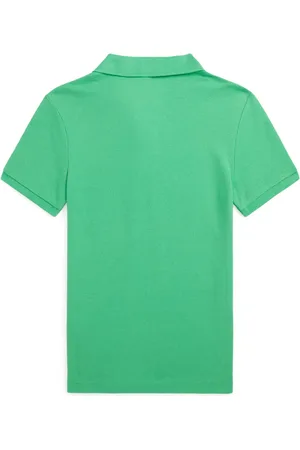 Ralph Lauren Playera tipo polo con logo bordado
