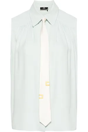 Elisabetta Franchi Blusa Jeannie sin mangas