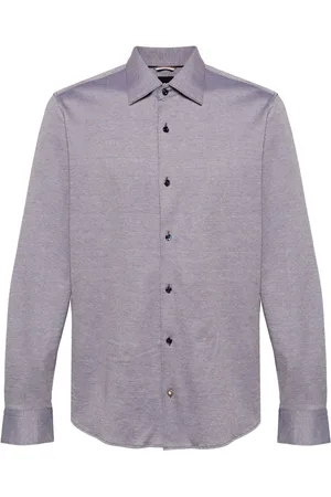 HUGO BOSS Camisa con estampado geométrico