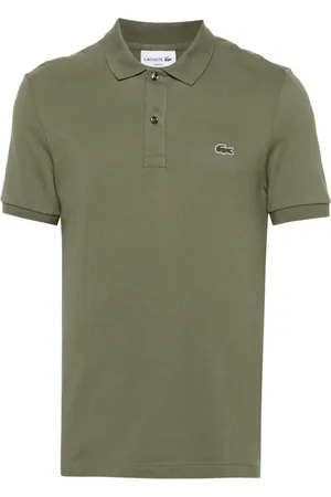 Lacoste Playera tipo polo con parche del logo