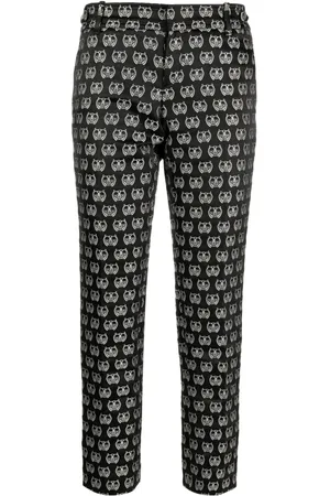 Gucci Pantalones capri con monograma en jacquard 2010