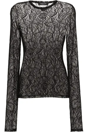 Fabiana Filippi Blusa de encaje semitransparente