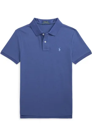 Ralph Lauren Playera tipo polo con logo bordado