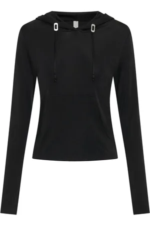 DION LEE Hoodie Lustrous Shrunken