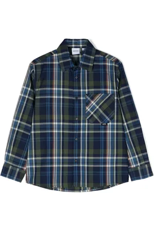 Aspesi Camisa con cuadros estampados
