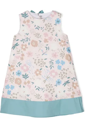 Il gufo Vestido acampanado con estampado floral