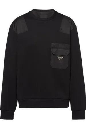 Prada Sudadera con logo triangular
