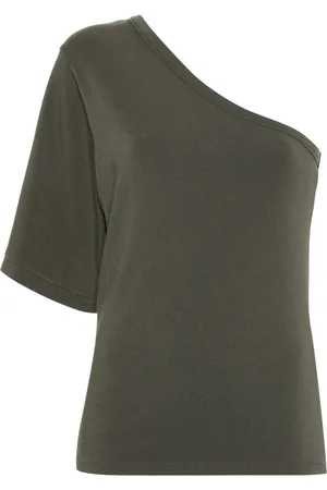 THOM KROM Playera con hombro descubierto