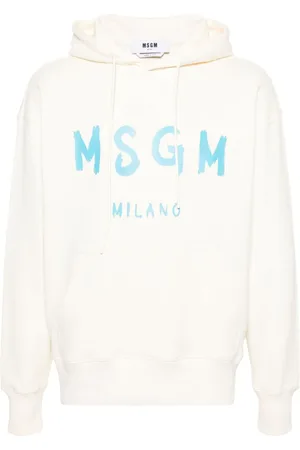 Msgm Hoodie con logo estampado
