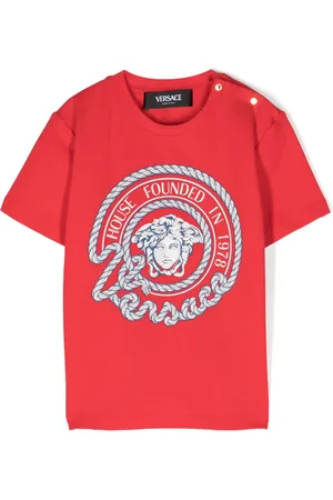 VERSACE Playera con estampado Nautical Medusa