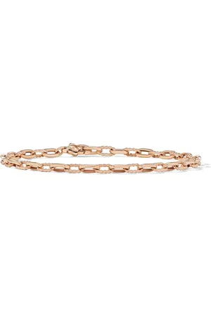 David Yurman Pulsera de cadena Madison en oro rosa de 18kt de 3mm