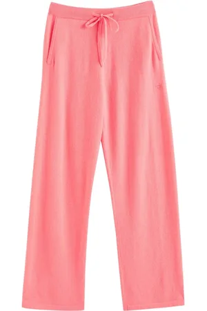 Chinti & Parker Pants de cachemira con logo bordado