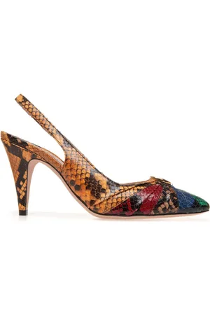 Bally Zapatillas con efecto piel de serpiente