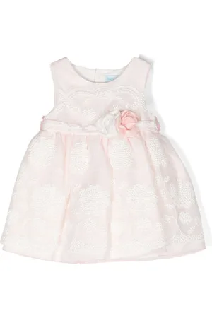 Abel & Lula Vestido con cinturón y aplique floral
