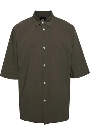THOM KROM Camisa de popelina manga corta