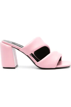 Sergio Rossi Mules con diseño capitonado