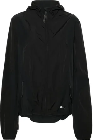 Reebok Chamarra deportiva con paneles y capucha