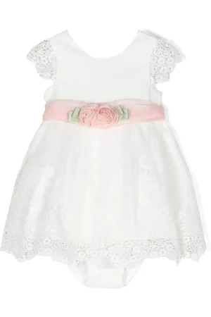 Abel & Lula Vestido con aplique floral