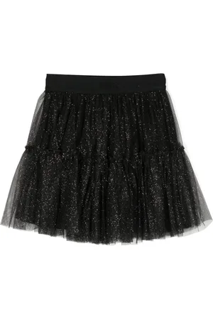 Msgm Falda de tul con glitter