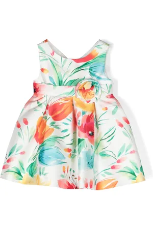 Abel & Lula Vestido con apliques florales