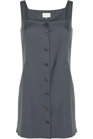 Loulou Studio Vestido midi Idon sin mangas