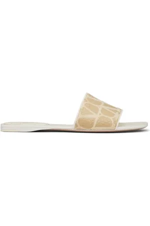 VALENTINO GARAVANI Flip flops Toile Iconographe