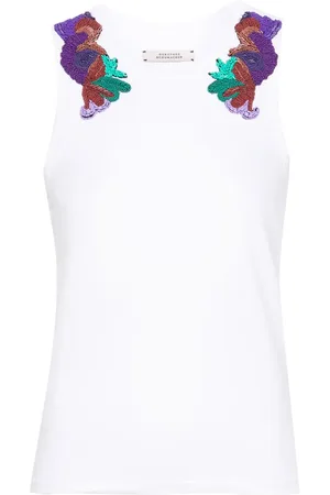 Dorothee Schumacher Top con mostacillas
