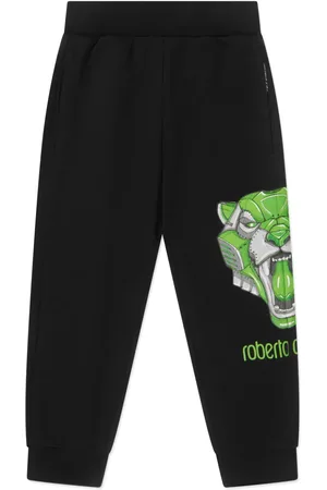 Roberto Cavalli Pants con logo estampado