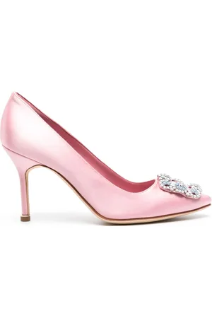 Manolo Blahnik Zapatillas Hangisi con tacón de 105mm